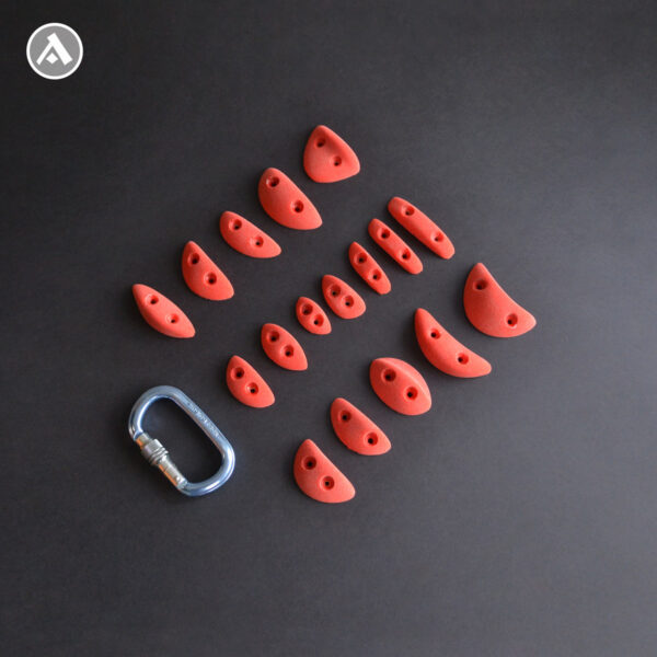 Screwers 4 small Climbing holds by Pert Andrla
