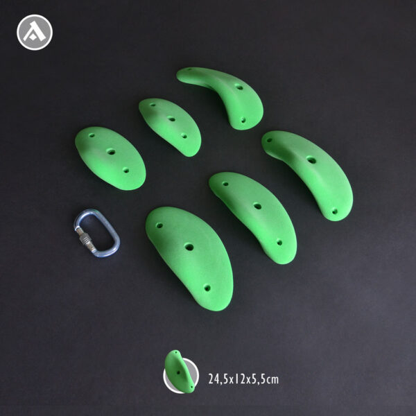 Frogs 3 Climbing Holds | Anatomic.sk